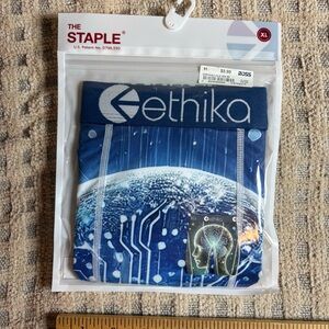 Ethika Bold Red Staple Fit Boxer Briefs